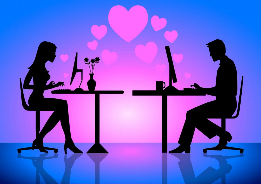 Credit line (HTML Code): © Rudall30 | Dreamstime.com Title: Virtual Love Description: An illustration of couples online on computer ID: 14098311 Level: 4 Views : 774 Downloads: 22 Model released: NO Content filtered: NO Keywords (Report | Suggest) relax working life social clip vector seat barrier blue silhouette message concept chair distance woman computer modern flirt work email socialize adult illustration relationship person web man date happy conceptual virtual heart screen male female issue lifestyle dating long art net pink design romantic love mail joy table chatting receive communication relation relations online networking seating hearts